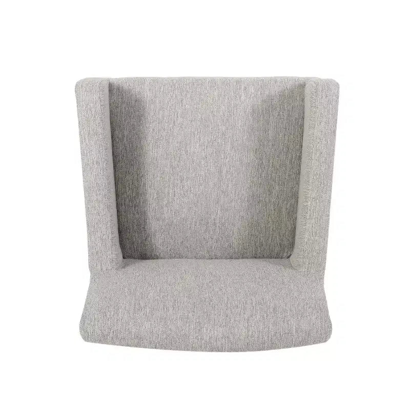 Tabourets de comptoir contemporains en bois rembourrés de tissu de 66 cm (ensemble de 2)