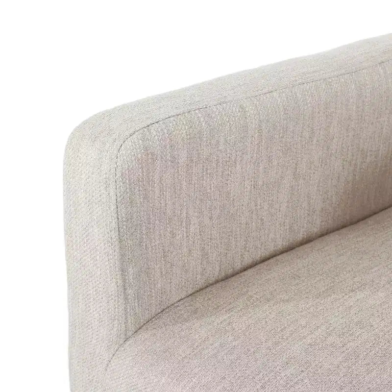 Tabourets de comptoir contemporains en bois rembourrés de tissu de 66 cm (ensemble de 2)