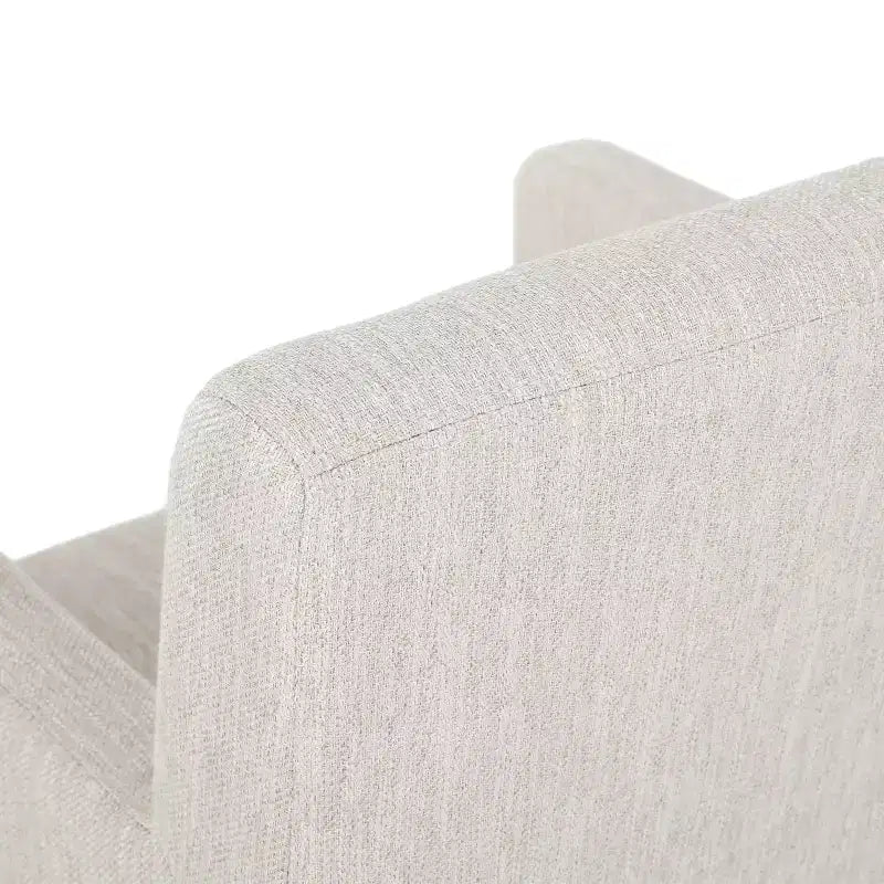 Tabourets de comptoir contemporains en bois rembourrés de tissu de 66 cm (ensemble de 2)