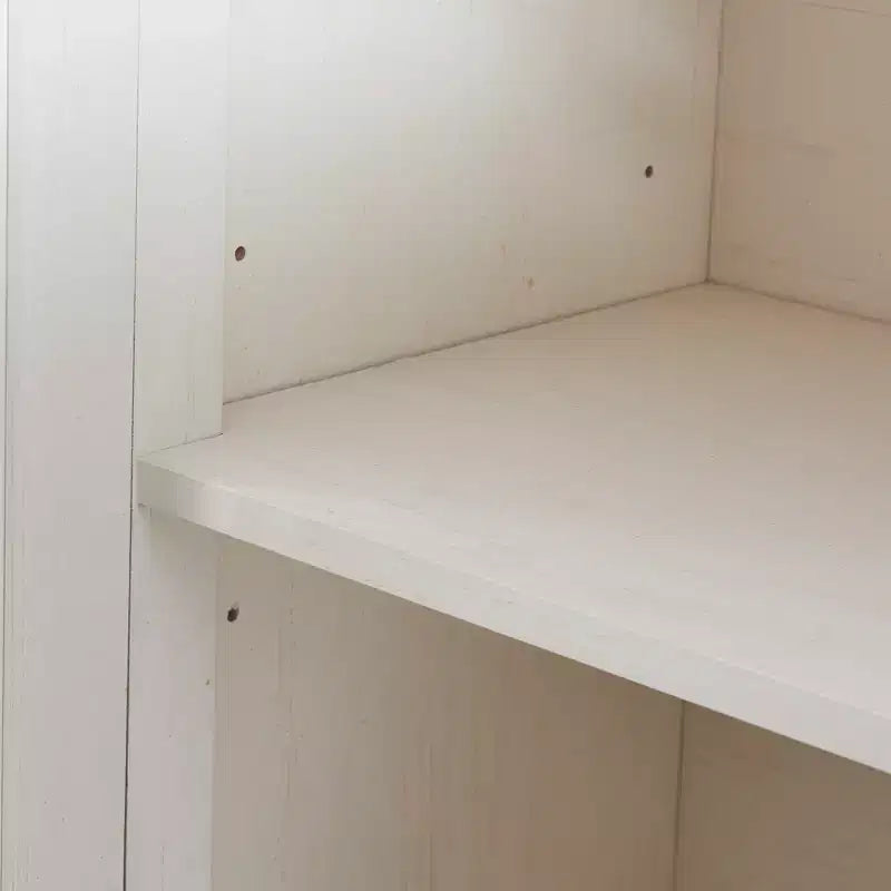 Buffet rétro 4 portes avec 2 tiroirs et étagères réglables pour salle à manger, salon