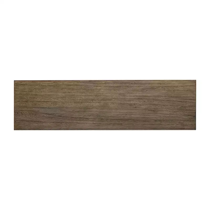 Console de salon ou d'entrée moderne en bois massif de Paulownia avec placage