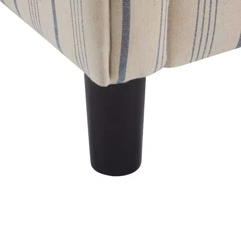 Fauteuil club capitonné de style transitoire en forme de baignoire