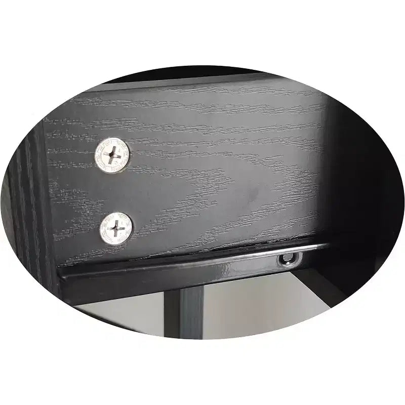 Armoire de rangement de cuisine autoportante avec portes, étagères réglables et tiroir