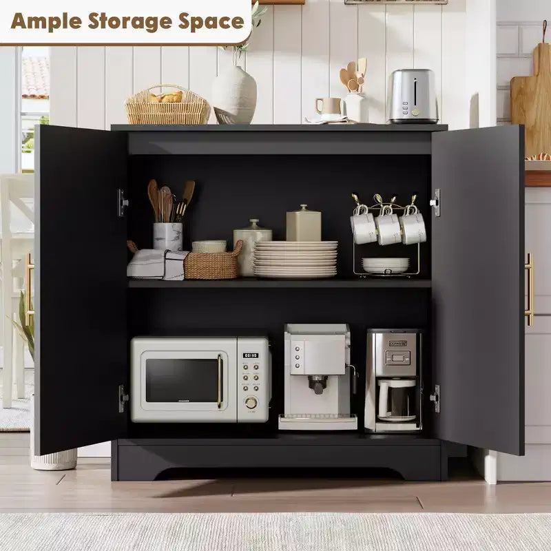 Bahut de rangement en rotin avec étagères, commode moderne pour salle à manger, salon, entrée ou cuisine
