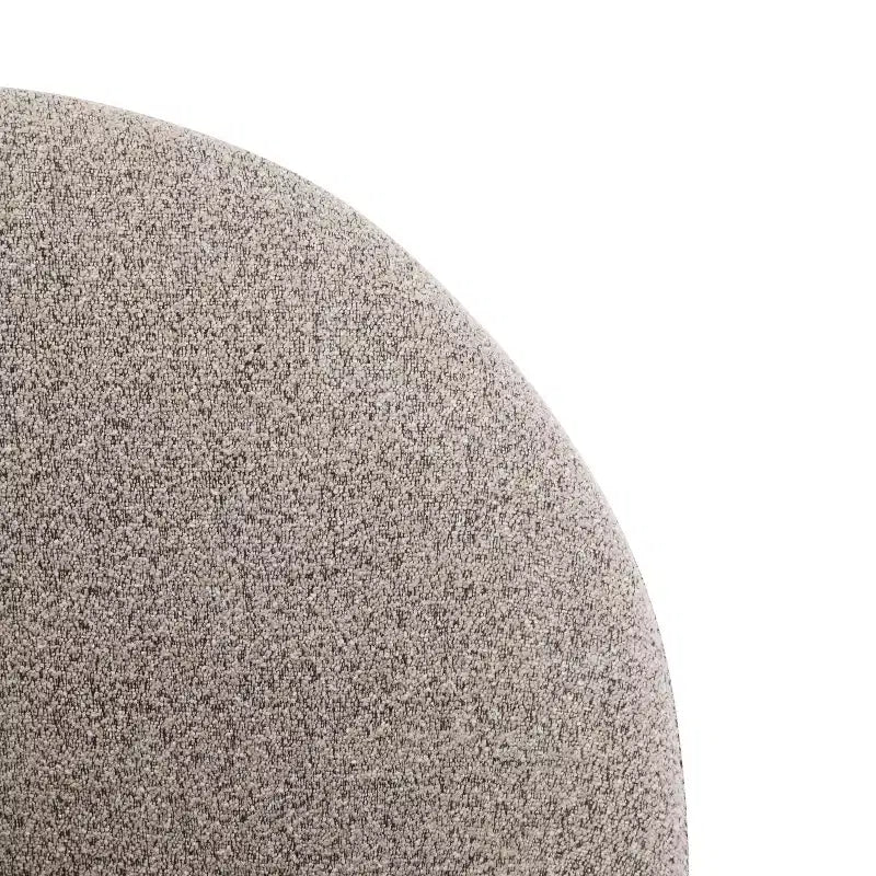Lot de 2 tabourets de bar en métal rembourrés, cadre plaqué or avec dossier ergonomique demi-lune pour cuisine ou bar