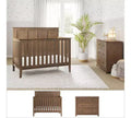 Child Craft Atwood Crib and Dresser Nursery Set, 2-Piece, Includes 4-in-1 Convertible Crib and 3-Drawer Dresser