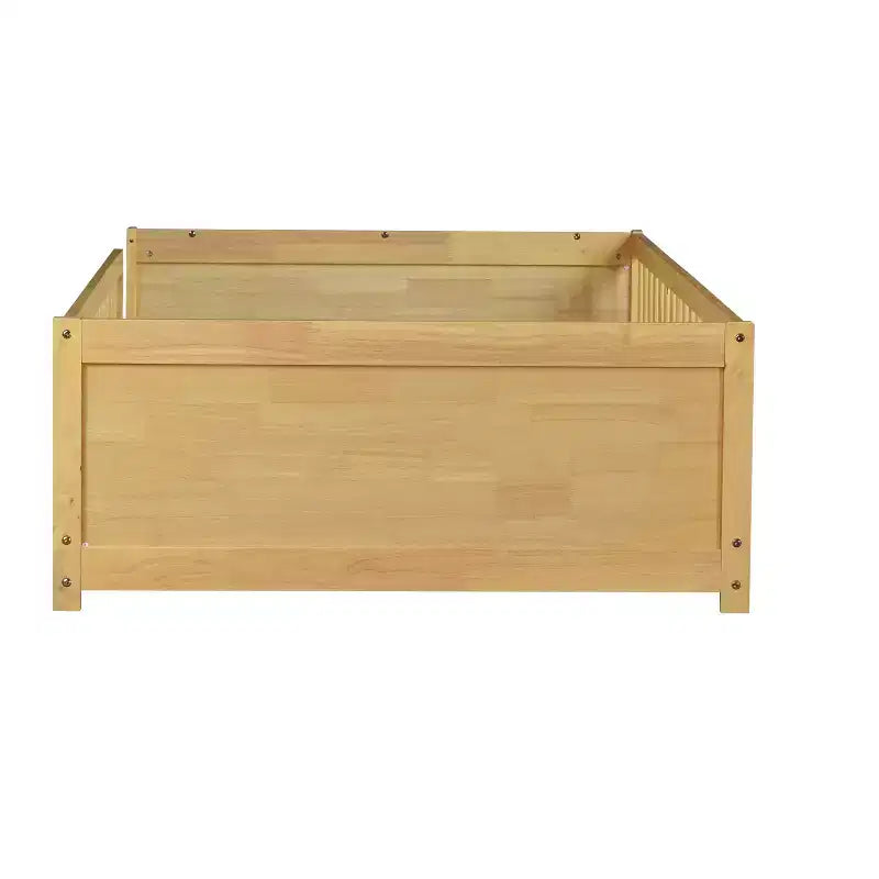 Lit double plateforme avec étagère intégrée, barrières de sécurité et cadre en bois robuste, design compact pour chambre d'enfant